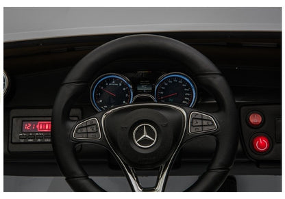 Elektrické auto Mercedes GLC 63S dvoumístné s dálkovým ovládáním bílé