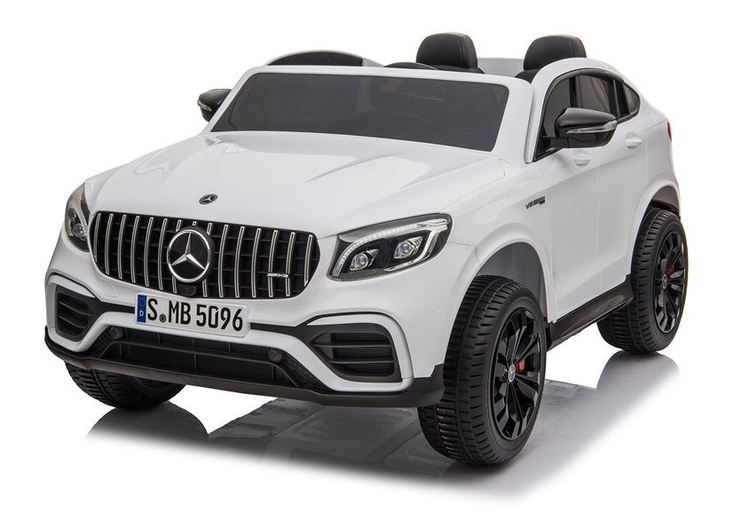 Elektrické auto Mercedes GLC 63S dvoumístné s dálkovým ovládáním bílé