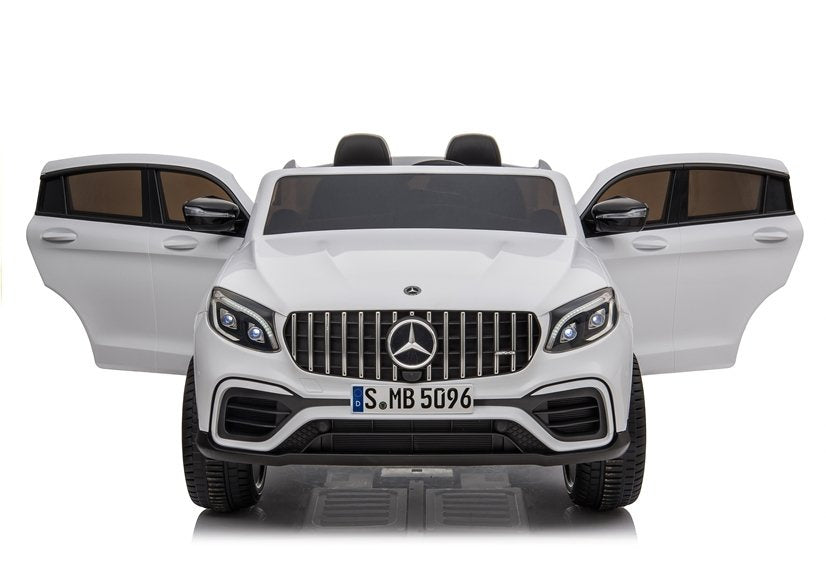 Elektrické auto Mercedes GLC 63S dvoumístné s dálkovým ovládáním bílé
