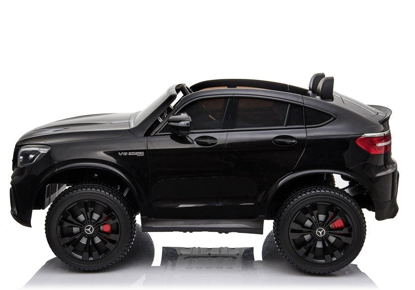 Elektrické auto Mercedes GLC 63S dvoumístné s dálkovým ovládáním černé