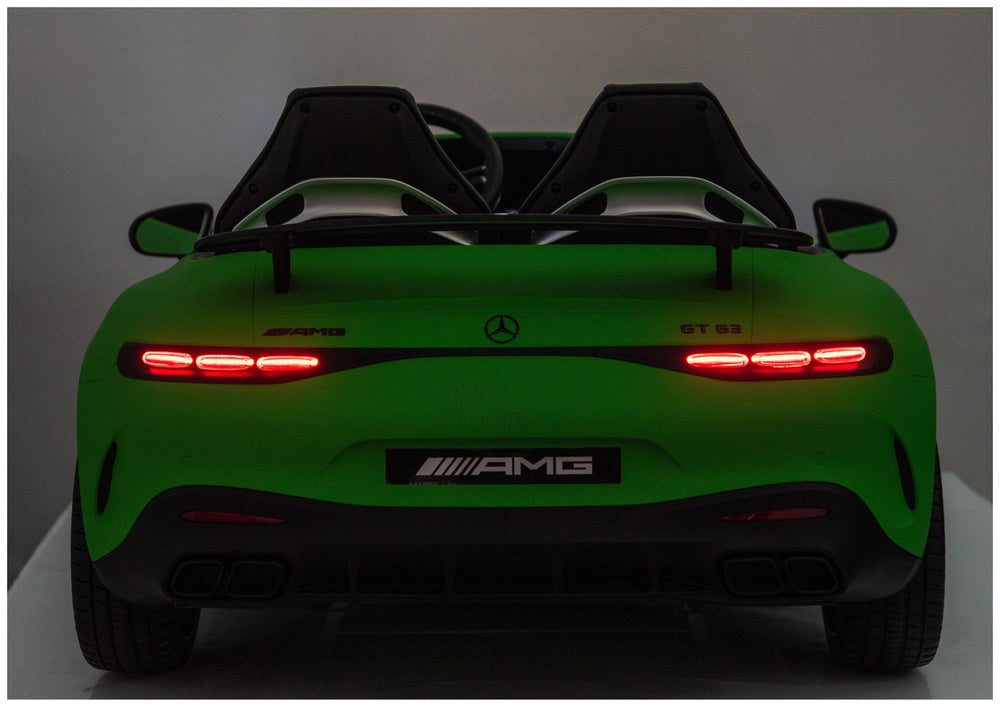 Elektrické auto Mercedes GT63 AMG 24V matně zelené – DK-GT63