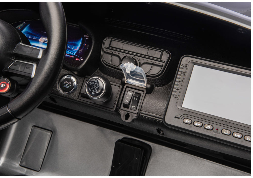 Elektrické auto Mercedes GT63 AMG 24V pro děti – šedé