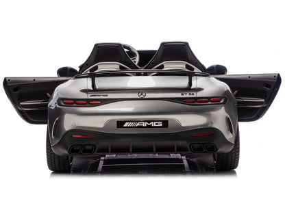 Elektrické auto Mercedes GT63 AMG 24V pro děti – šedé