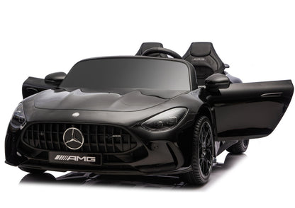 Elektrické auto Mercedes GT63 AMG 24V s tichým motorem – černé
