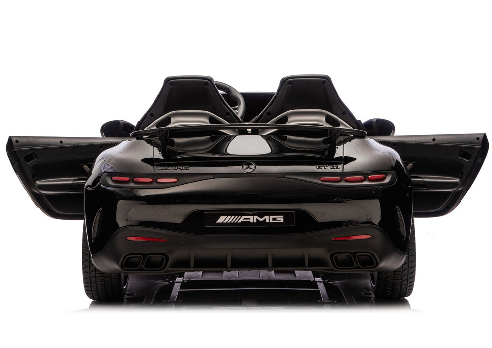 Elektrické auto Mercedes GT63 AMG 24V s tichým motorem – černé