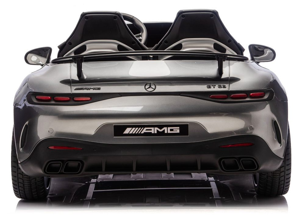 Elektrické auto Mercedes GT63 AMG 24V šedé – DK-GT63