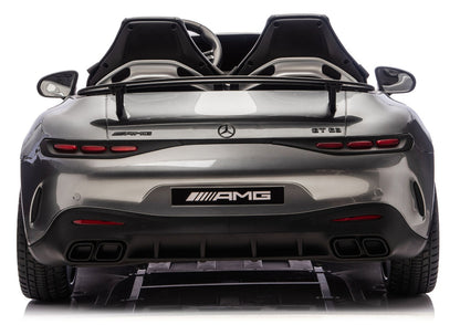 Elektrické auto Mercedes GT63 AMG 24V šedé – DK-GT63