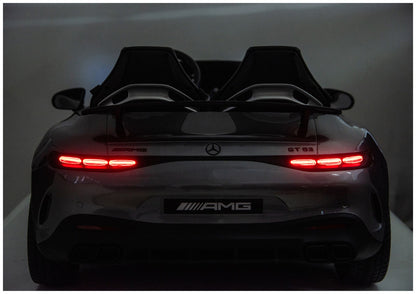 Elektrické auto Mercedes GT63 AMG 24V šedé – DK-GT63