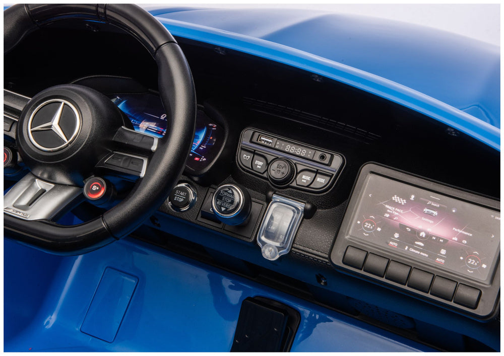 Elektrické auto Mercedes GT63 AMG pro děti 24V modré – DK-GT63
