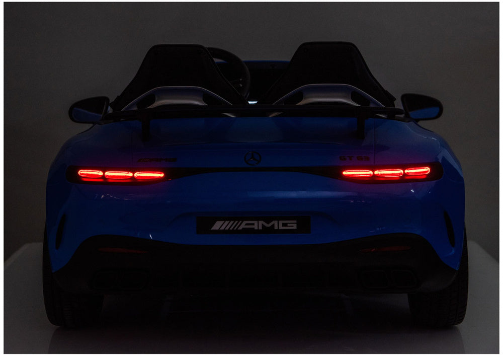 Elektrické auto Mercedes GT63 AMG pro děti 24V modré – DK-GT63