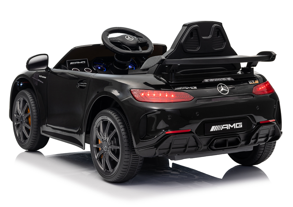 Elektrické auto Mercedes GTR s dálkovým ovládáním černé