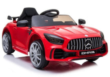 Elektrické auto Mercedes GTR s dálkovým ovládáním červené