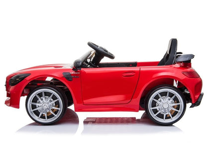 Elektrické auto Mercedes GTR s dálkovým ovládáním červené