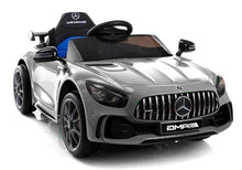 Elektrické auto Mercedes GTR – s dálkovým ovládáním | stříbrné