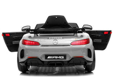 Elektrické auto Mercedes GTR – s dálkovým ovládáním | stříbrné