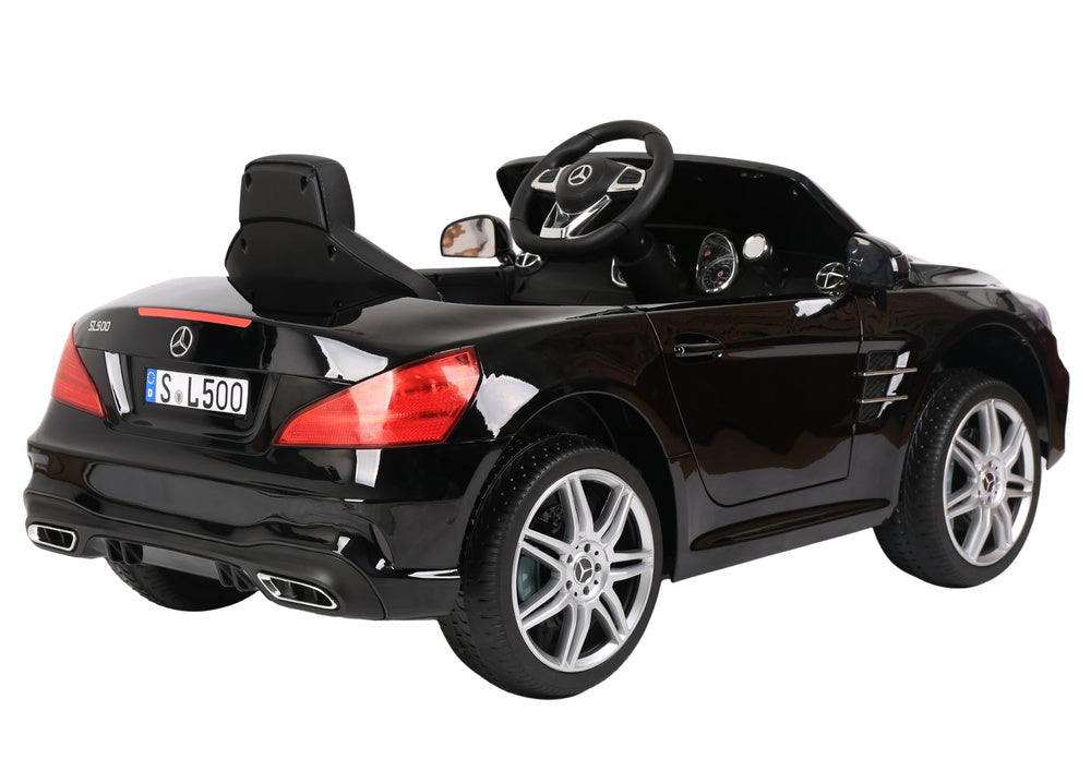 Elektrické auto Mercedes SL500 12V s dálkovým ovladačem – černé