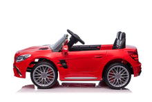 Elektrické auto Mercedes SL65 S s LCD displej červené lakované