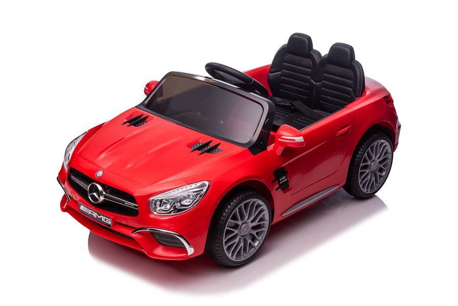 Elektrické auto Mercedes SL65 S s LCD displej červené lakované