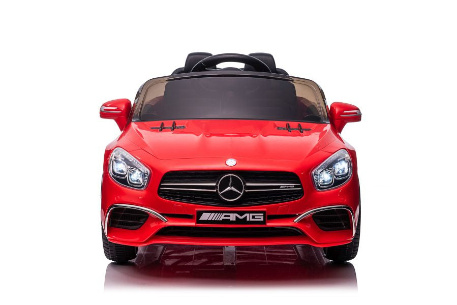 Elektrické auto Mercedes SL65 S s LCD displej červené lakované