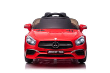 Elektrické auto Mercedes SL65 S s LCD displej červené lakované