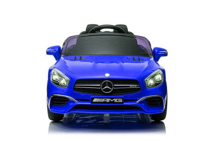 Elektrické auto Mercedes SL65 S s LCD displejem modré lakované
