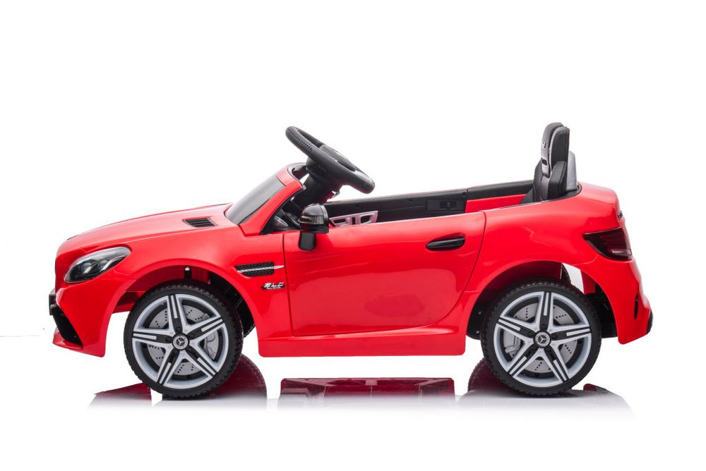 Elektrické auto Mercedes SLC 300 na akumulátor červené