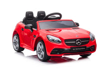 Elektrické auto Mercedes SLC 300 na akumulátor červené