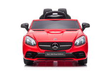 Elektrické auto Mercedes SLC 300 na akumulátor červené