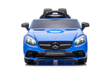 Elektrické auto Mercedes SLC 300 na akumulátor modré