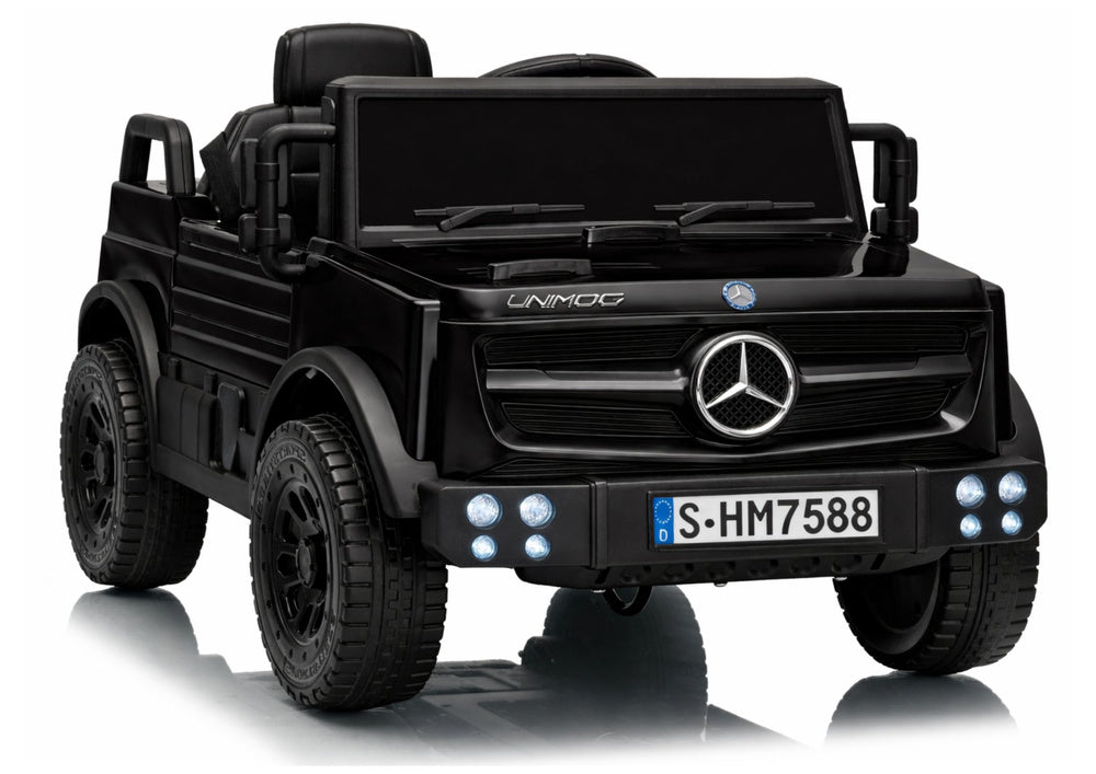 Elektrické auto Mercedes Unimog černé 6V – HM7588