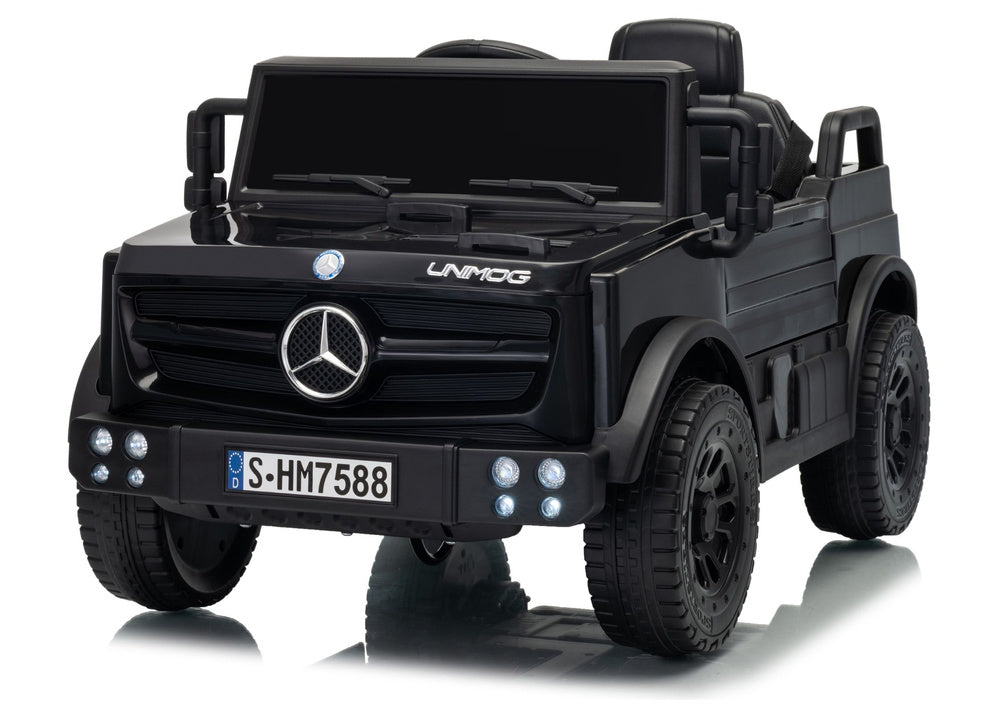 Elektrické auto Mercedes Unimog černé 6V – HM7588