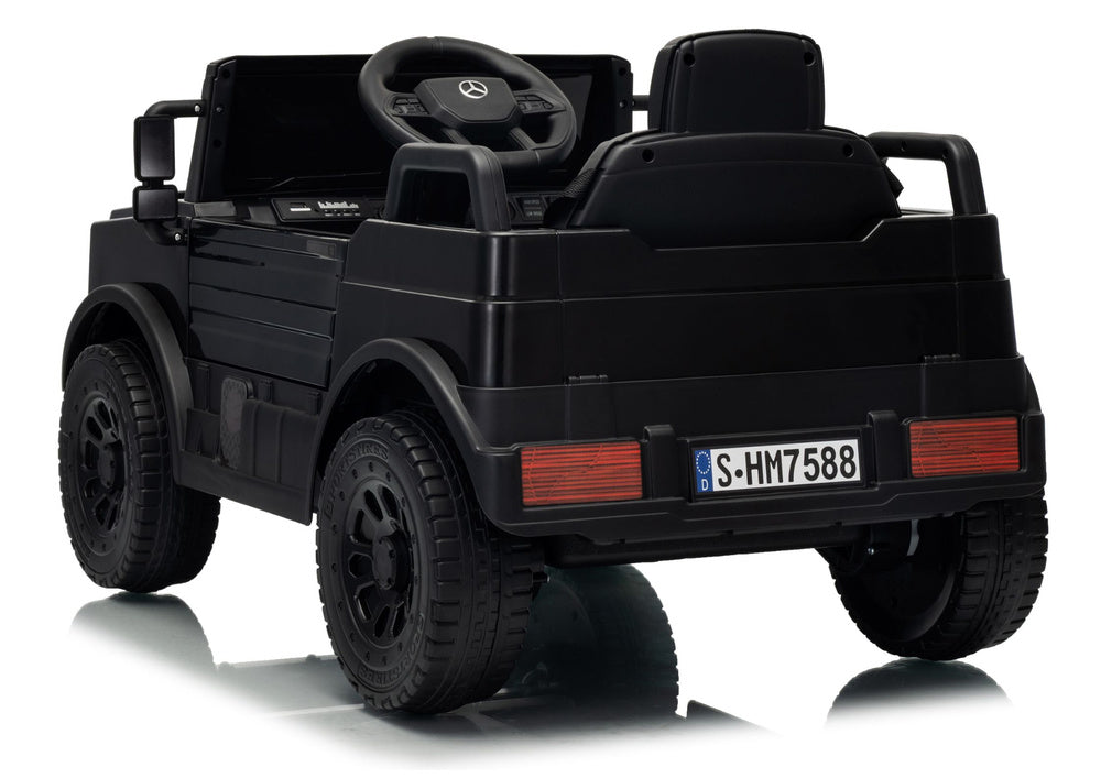 Elektrické auto Mercedes Unimog černé 6V – HM7588