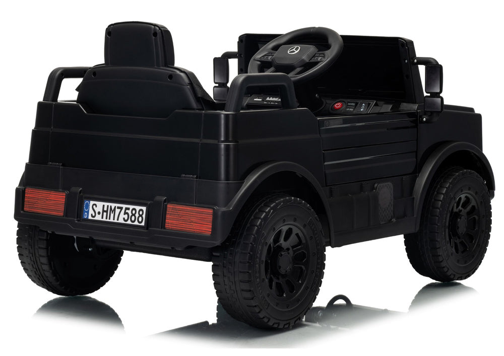 Elektrické auto Mercedes Unimog černé 6V – HM7588