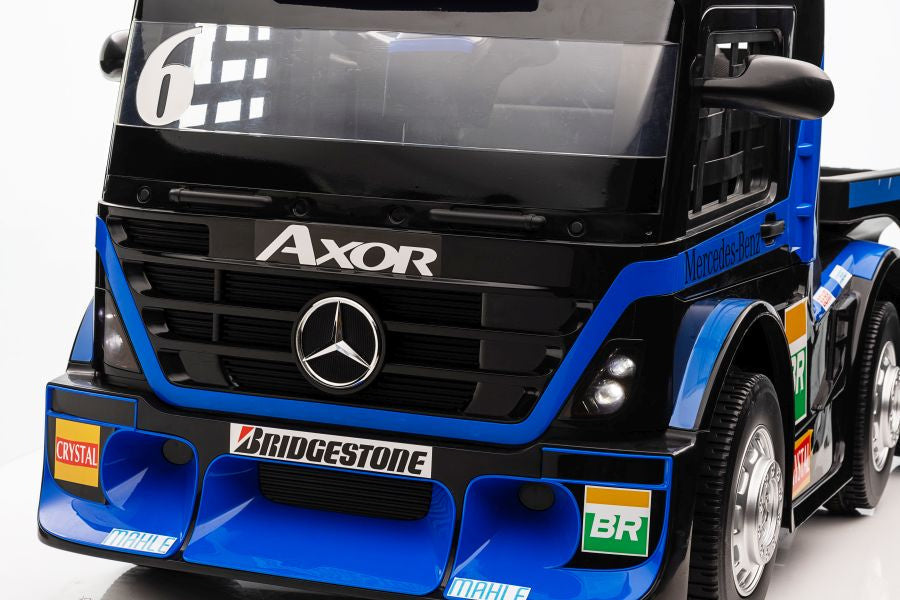 Elektrické auto Mercedes XMX622 na akumulátor tmavě modré