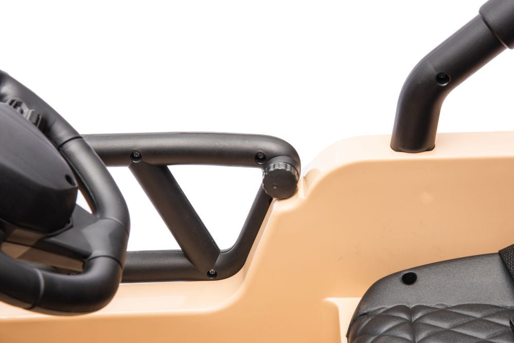 Elektrické auto na akumulátor 24V s dálkovým ovládáním khaki