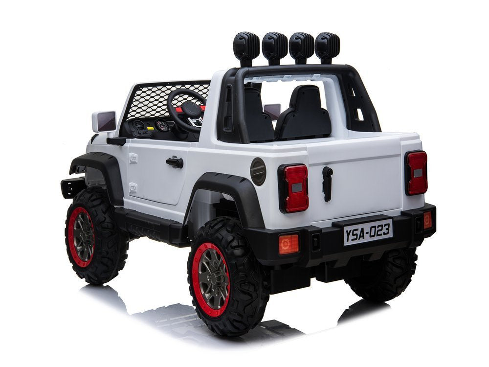 Elektrické auto na akumulator 24V – YSA023 bílé