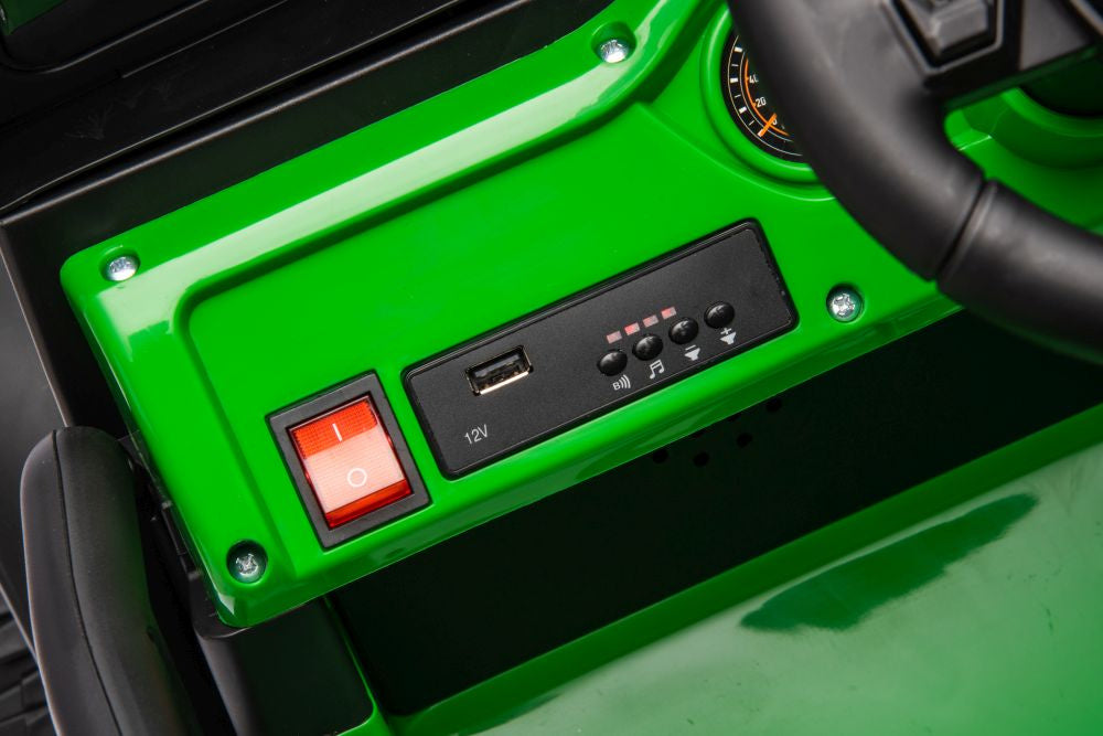 Elektrické auto na akumulátor 24V zelené YSA8813