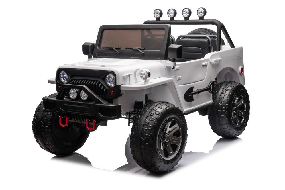 Elektrické auto na akumulátor 4x4 bílé – JH 102