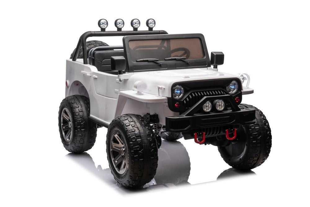 Elektrické auto na akumulátor 4x4 bílé – JH 102