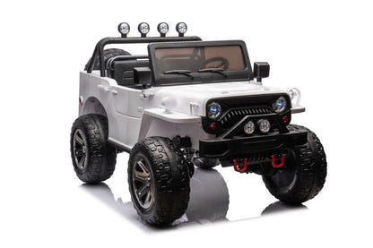 Elektrické auto na akumulátor 4x4 bílé – JH 102