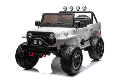 Elektrické auto na akumulátor 4x4 bílé – JH 102