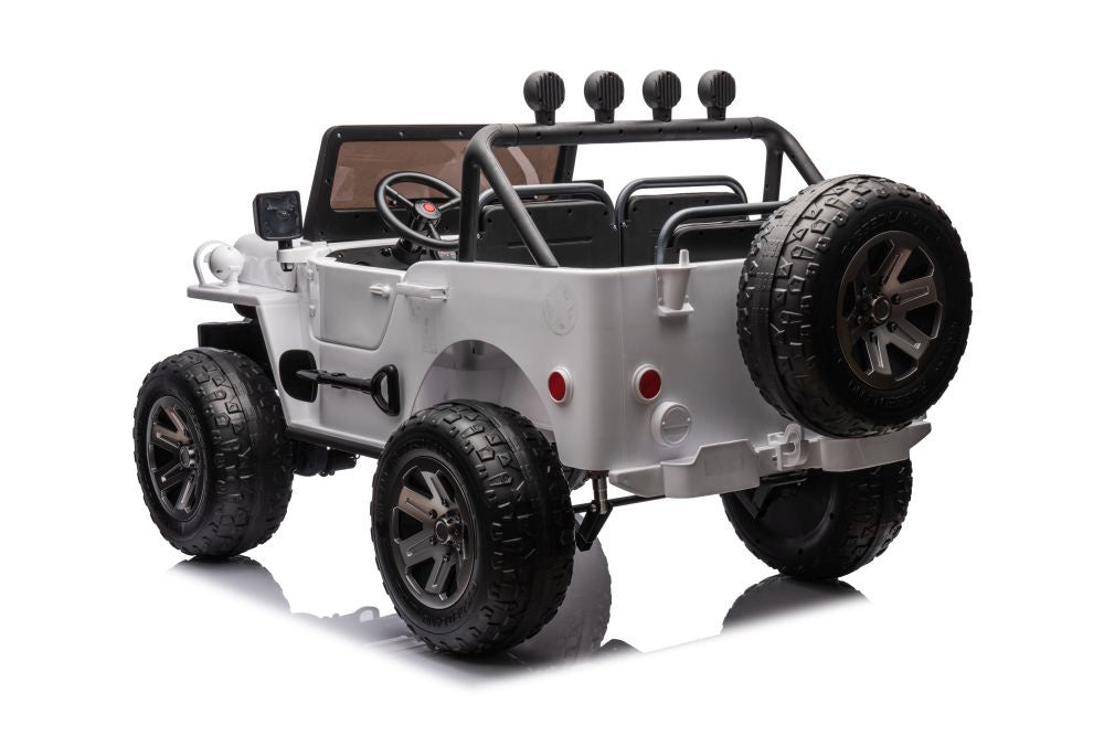 Elektrické auto na akumulátor 4x4 bílé – JH 102