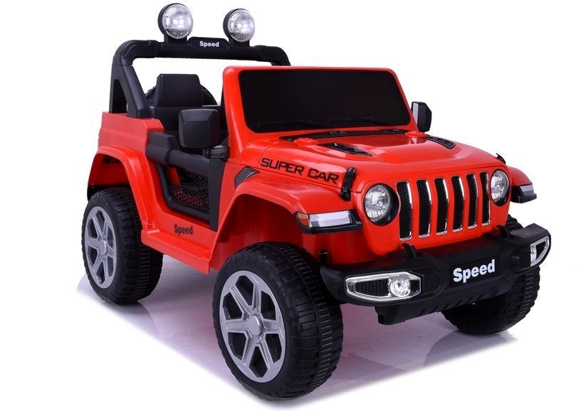 Elektrické auto na akumulátor 4x4 FT 938 červené