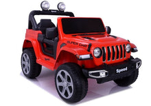 Elektrické auto na akumulátor 4x4 FT 938 červené