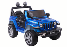 Elektrické auto na akumulátor 4x4 lakované modré FT 938