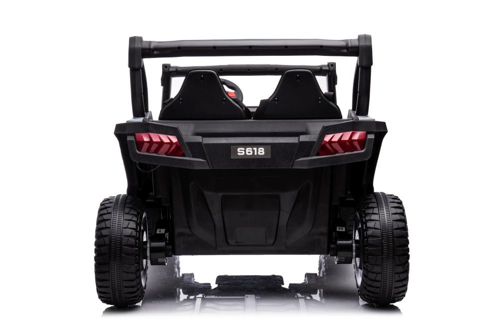 Elektrické auto na akumulátor 4x4 šedé – S618