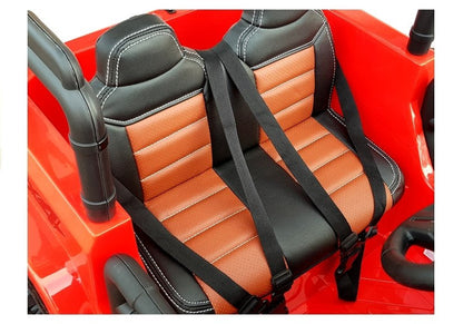 Elektrické auto na akumulátor 4x4 WXE 1688 – červené