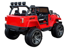Elektrické auto na akumulátor 4x4 WXE 1688 – červené