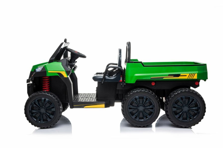 Elektrické auto na akumulátor A730 2 – 24V | zeleno černé