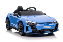 Elektrické auto na akumulátor Audi E Tron GT modré QLS 6888
